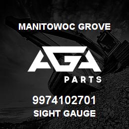 9974102701 Manitowoc Grove SIGHT GAUGE | AGA Parts