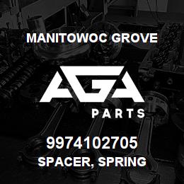 9974102705 Manitowoc Grove SPACER, SPRING | AGA Parts