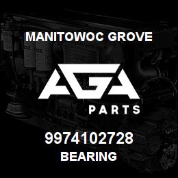 9974102728 Manitowoc Grove BEARING | AGA Parts