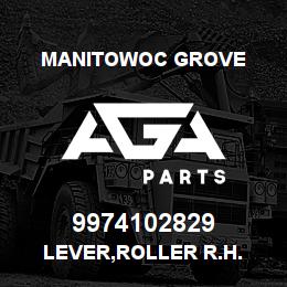 9974102829 Manitowoc Grove LEVER, ROLLER R.H. | AGA Parts