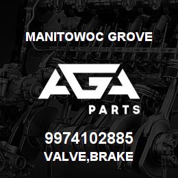 9974102885 Manitowoc Grove VALVE, BRAKE | AGA Parts