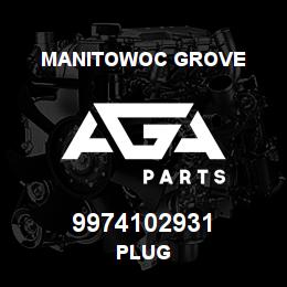 9974102931 Manitowoc Grove PLUG | AGA Parts