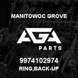 9974102974 Manitowoc Grove RING, BACK-UP | AGA Parts