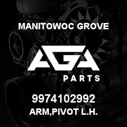 9974102992 Manitowoc Grove ARM, PIVOT L.H. | AGA Parts