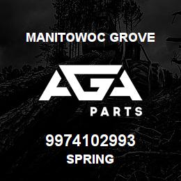 9974102993 Manitowoc Grove SPRING | AGA Parts