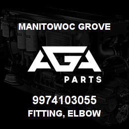 9974103055 Manitowoc Grove FITTING, ELBOW | AGA Parts