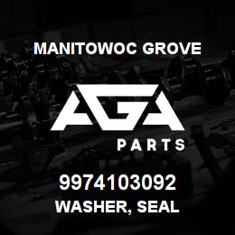 9974103092 Manitowoc Grove WASHER, SEAL | AGA Parts