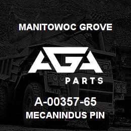 A-00357-65 Manitowoc Grove MECANINDUS PIN | AGA Parts