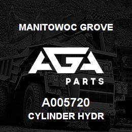 A005720 Manitowoc Grove CYLINDER HYDR | AGA Parts