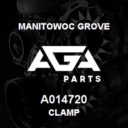 A014720 Manitowoc Grove CLAMP | AGA Parts