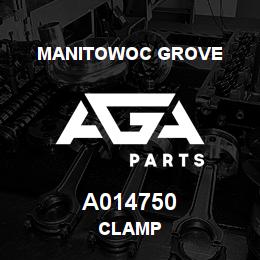 A014750 Manitowoc Grove CLAMP | AGA Parts