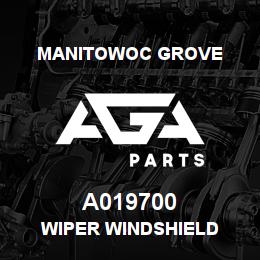 A019700 Manitowoc Grove WIPER WINDSHIELD | AGA Parts