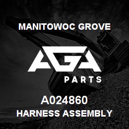 A024860 Manitowoc Grove HARNESS ASSEMBLY | AGA Parts