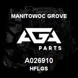 A026910 Manitowoc Grove HFLGS | AGA Parts