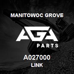 A027000 Manitowoc Grove LINK | AGA Parts