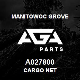 A027800 Manitowoc Grove CARGO NET | AGA Parts