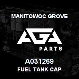 A031269 Manitowoc Grove FUEL TANK CAP | AGA Parts