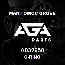 A032650 Manitowoc Grove O-RING | AGA Parts