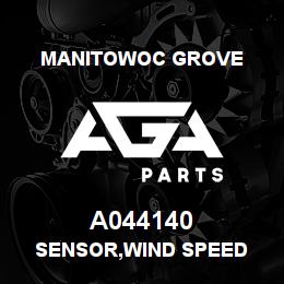 A044140 Manitowoc Grove SENSOR,WIND SPEED | AGA Parts