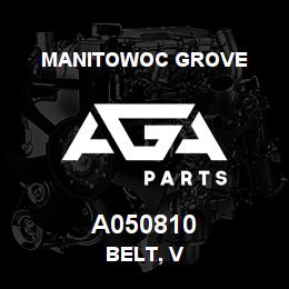 A050810 Manitowoc Grove BELT, V | AGA Parts