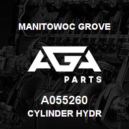 A055260 Manitowoc Grove CYLINDER HYDR | AGA Parts
