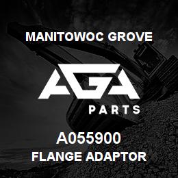 A055900 Manitowoc Grove FLANGE ADAPTOR | AGA Parts