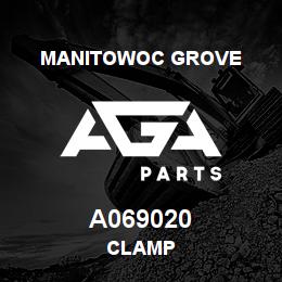 A069020 Manitowoc Grove CLAMP | AGA Parts