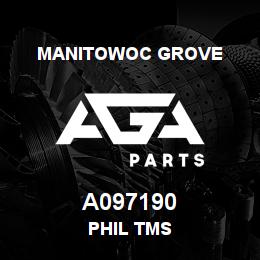 A097190 Manitowoc Grove PHIL TMS | AGA Parts