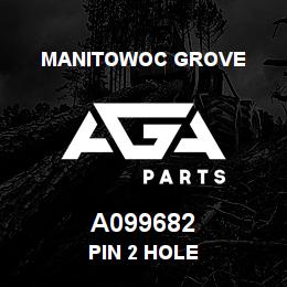 A099682 Manitowoc Grove PIN 2 HOLE | AGA Parts
