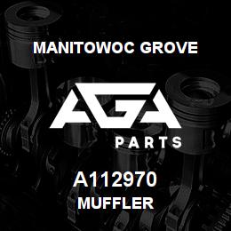 A112970 Manitowoc Grove MUFFLER | AGA Parts