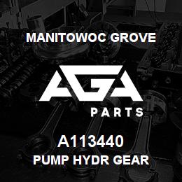 A113440 Manitowoc Grove PUMP HYDR GEAR | AGA Parts