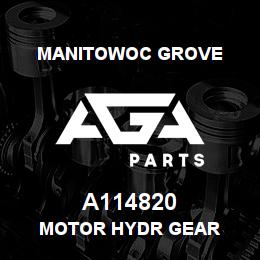 A114820 Manitowoc Grove MOTOR HYDR GEAR | AGA Parts