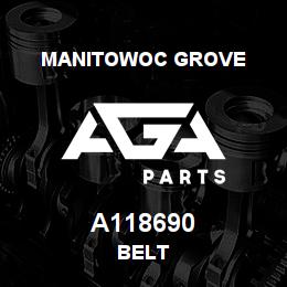 A118690 Manitowoc Grove BELT | AGA Parts