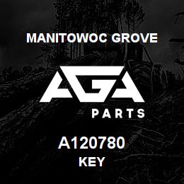 A120780 Manitowoc Grove KEY | AGA Parts