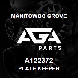 A122372 Manitowoc Grove PLATE KEEPER | AGA Parts