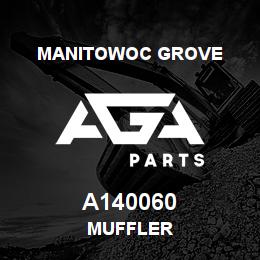 A140060 Manitowoc Grove MUFFLER | AGA Parts
