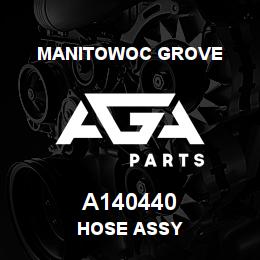 A140440 Manitowoc Grove HOSE ASSY | AGA Parts