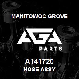 A141720 Manitowoc Grove HOSE ASSY | AGA Parts