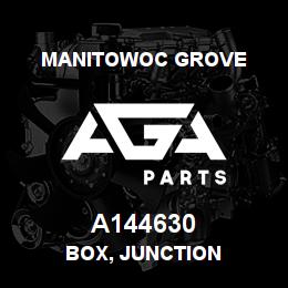 A144630 Manitowoc Grove BOX, JUNCTION | AGA Parts