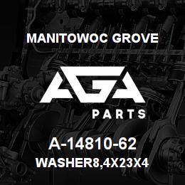 A-14810-62 Manitowoc Grove WASHER8,4X23X4 | AGA Parts