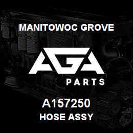 A157250 Manitowoc Grove HOSE ASSY | AGA Parts