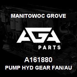 A161880 Manitowoc Grove PUMP HYD GEAR FAN/AUX 2 SECT | AGA Parts