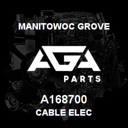 A168700 Manitowoc Grove CABLE ELEC | AGA Parts