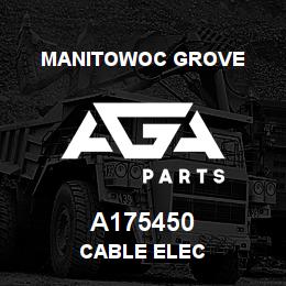A175450 Manitowoc Grove CABLE ELEC | AGA Parts