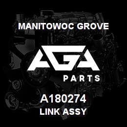 A180274 Manitowoc Grove LINK ASSY | AGA Parts