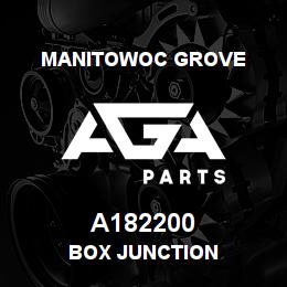 A182200 Manitowoc Grove BOX JUNCTION | AGA Parts