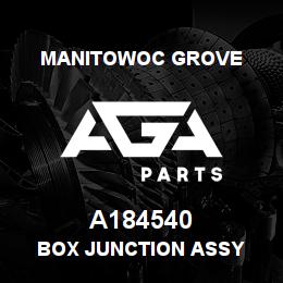 A184540 Manitowoc Grove BOX JUNCTION ASSY | AGA Parts