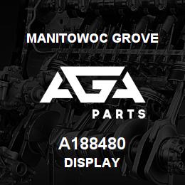 A188480 Manitowoc Grove DISPLAY | AGA Parts