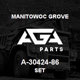 A-30424-86 Manitowoc Grove SET | AGA Parts