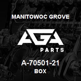 A-70501-21 Manitowoc Grove BOX | AGA Parts